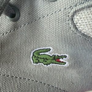Lacoste Light Gray Sneakers with Subtle Logo